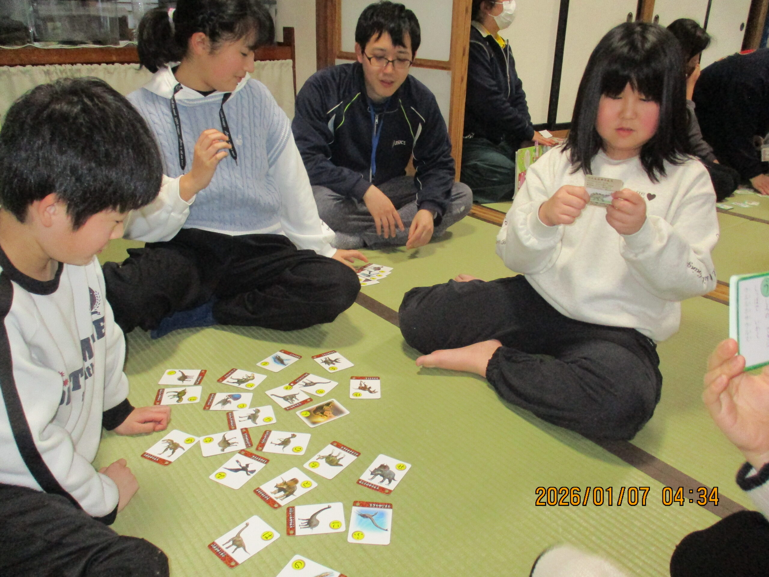 新春！カルタ取り大会。